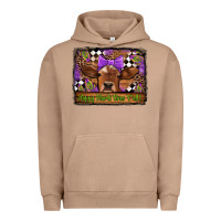 Pigment Burro happy mardi gras y'all cow Urban Hoodie - Jasminsmagicworld