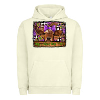 Pigment Pistachio happy mardi gras y'all cow Urban Hoodie - Jasminsmagicworld