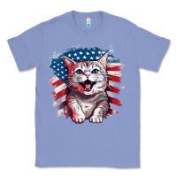 Colony Blue cat2 Classic Tee - Unal Design