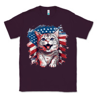 Plum cat2 Classic Tee - Unal Design