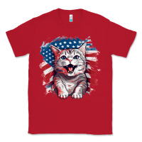 Red cat2 Classic Tee - Unal Design
