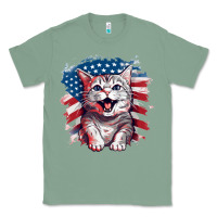 Sage cat2 Classic Tee - Unal Design