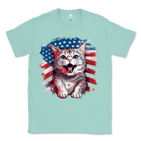 Seafoam cat2 Classic Tee - Unal Design