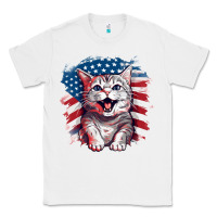 White cat2 Classic Tee - Unal Design
