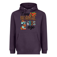 Plum i was normal two kids ago Heavyweight Hoodie - texasbilliewilder