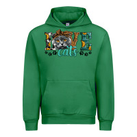 Emerald love cats scottish fold Urban Hoodie - LillyAllenDesigns