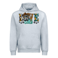 Heather Grey love cats scottish fold Urban Hoodie - LillyAllenDesigns