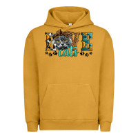 Pigment Peanut Butter love cats scottish fold Urban Hoodie - LillyAllenDesigns