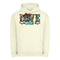 Pigment Pistachio love cats scottish fold Urban Hoodie - LillyAllenDesigns