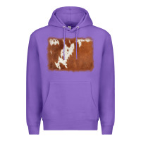 Purple cowhide background Premium Hoodie - AdoDesignShop