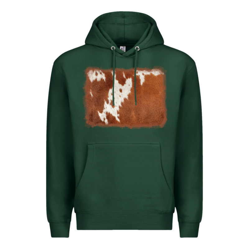 Cowhide Background Premium Hoodie by AdoDesignShop | Teevron