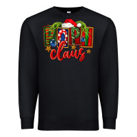 Black Christmas popi claus Premium Sweatshirt - FaDigitalArtStudio