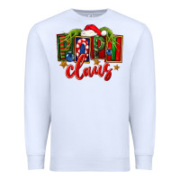 White Christmas popi claus Premium Sweatshirt - FaDigitalArtStudio