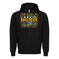 Black fancy like the rage track on a date night Zipper Hoodie - RanaPortraitStore