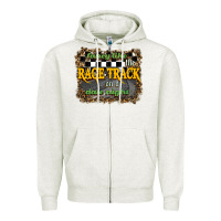Oatmeal Heather fancy like the rage track on a date night Zipper Hoodie - RanaPortraitStore