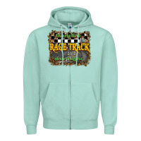 Seafoam fancy like the rage track on a date night Zipper Hoodie - RanaPortraitStore