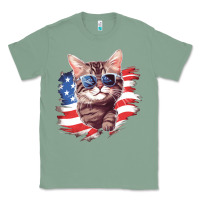 Sage cat2 Classic Tee - Unal Design