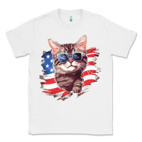 White cat2 Classic Tee - Unal Design