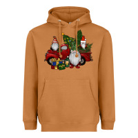Meerkat christmas gnomes with truck Heavyweight Hoodie - RanaPortraitStore