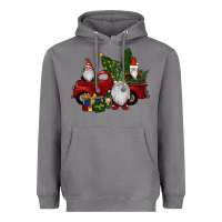 Storm christmas gnomes with truck Heavyweight Hoodie - RanaPortraitStore