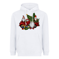 White christmas gnomes with truck Heavyweight Hoodie - RanaPortraitStore