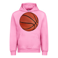 Fuchsia Pink basketball Urban Hoodie - BarkalooDesign