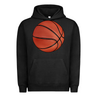 Pigment Black basketball Urban Hoodie - BarkalooDesign