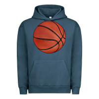 Pigment Midnight Navy basketball Urban Hoodie - BarkalooDesign