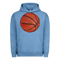 Pigment Pebble Blue basketball Urban Hoodie - BarkalooDesign