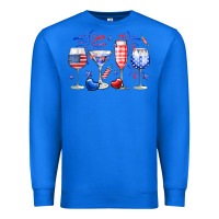 True Royal 4th of July wine glasses Premium Sweatshirt - Neo Western