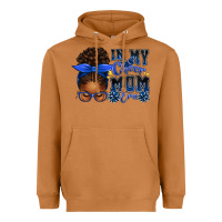 Meerkat in my cheer mom era afro messy bun Heavyweight Hoodie - texasbilliewilder