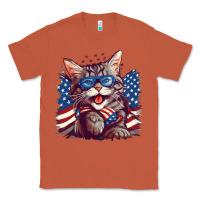 Copper cat4 Classic Tee - Unal Design