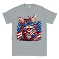 Heather Grey cat4 Classic Tee - Unal Design