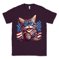 Plum cat4 Classic Tee - Unal Design
