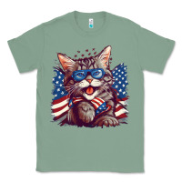 Sage cat4 Classic Tee - Unal Design