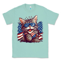 Seafoam cat4 Classic Tee - Unal Design