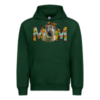 Forest Green Western Hampshire Sheep Mom Urban Hoodie - LillyAllenDesigns
