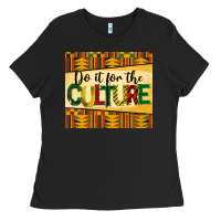 Black do it for the culture juneteenth tumbler Ladies Tee - BarkalooDesign