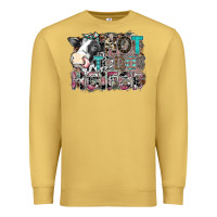 Antique Gold not today heifer Premium Sweatshirt - SublimationCraftShop