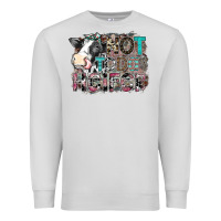 Dove Grey not today heifer Premium Sweatshirt - SublimationCraftShop