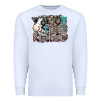 White not today heifer Premium Sweatshirt - SublimationCraftShop