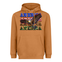 Meerkat america america america america Heavyweight Hoodie - Zillion Design Studio
