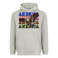 Moon Dust america america america america Heavyweight Hoodie - Zillion Design Studio