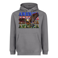 Storm america america america america Heavyweight Hoodie - Zillion Design Studio