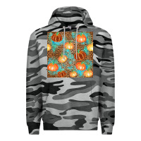 Slate Camo plaid fall pumpkin seamless Premium Hoodie - AdoDesignShop