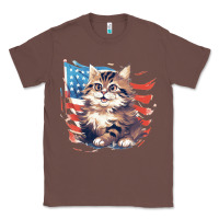 Chestnut cat3 Classic Tee - Unal Design