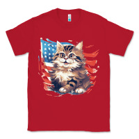 Red cat3 Classic Tee - Unal Design