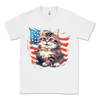 White cat3 Classic Tee - Unal Design