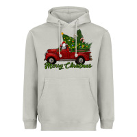 Moon Dust merry christmas baby sheep trees with truck Heavyweight Hoodie - RanaPortraitStore