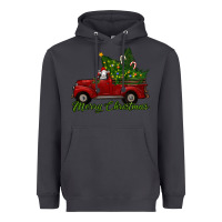 Smoke merry christmas baby sheep trees with truck Heavyweight Hoodie - RanaPortraitStore